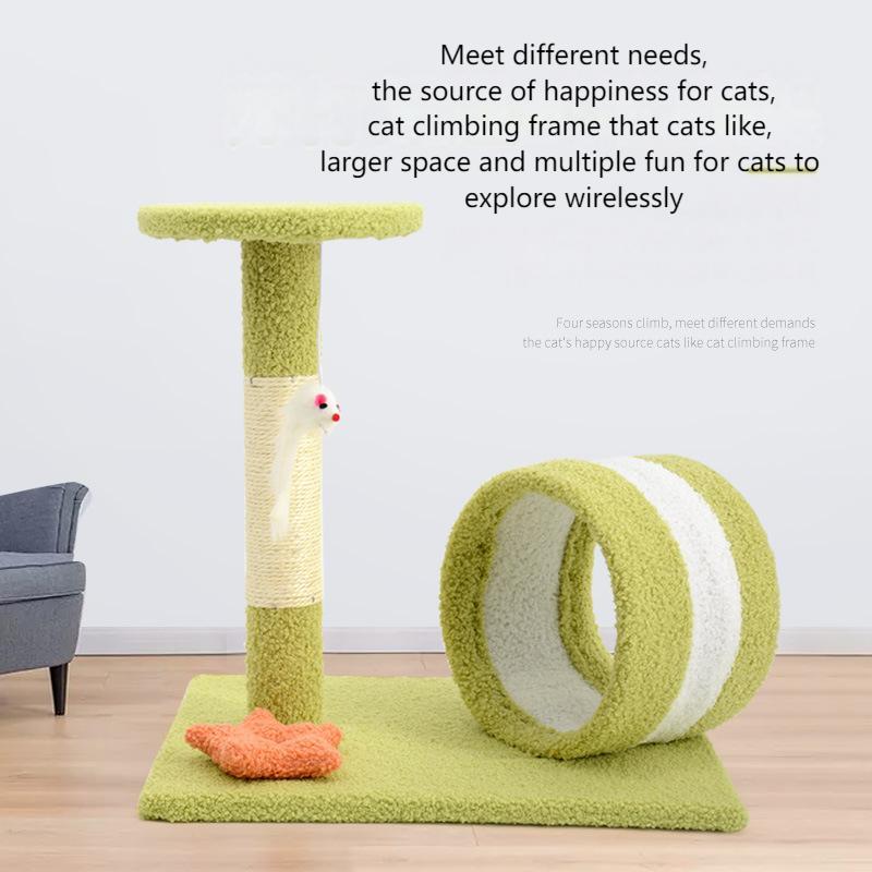 Cat climbing frame small cat cat tree sisal cat scratching post