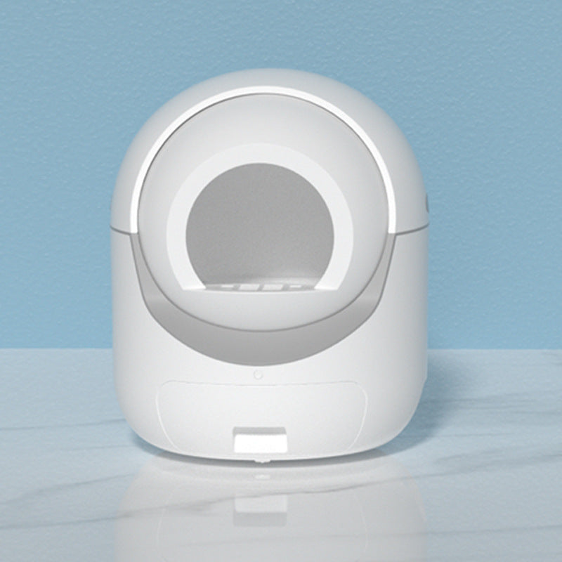 Fully automatic smart cat toilet, electric, closed, silent, super-large cat litter box, deodorizing and splash-proof