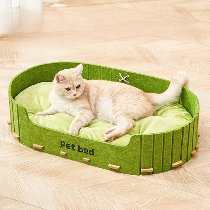 Cat climbing frame, cat bed, integrated space capsule, small household cat frame that does not occupy space