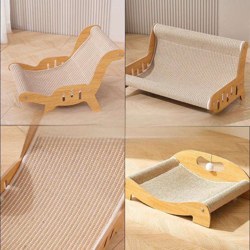 Sisal jute cat scratching board, no dandruff cat sofa recliner