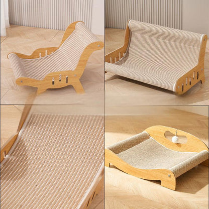 Sisal jute cat scratching board, no dandruff cat sofa recliner