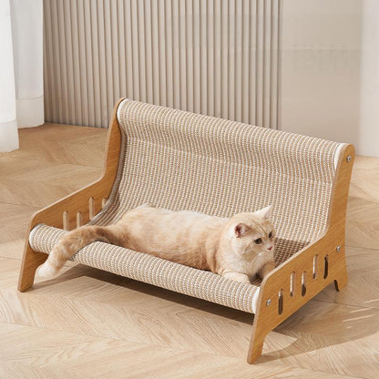 Sisal jute cat scratching board, no dandruff cat sofa recliner