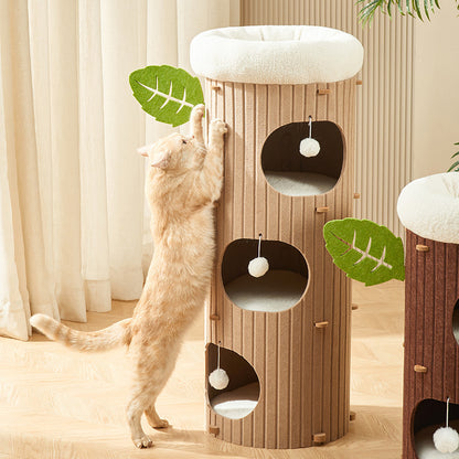 Multi-layer cat climbing frame, cat bed, cat scratching board, felt