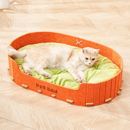 Cat climbing frame, cat bed, integrated space capsule, small household cat frame that does not occupy space