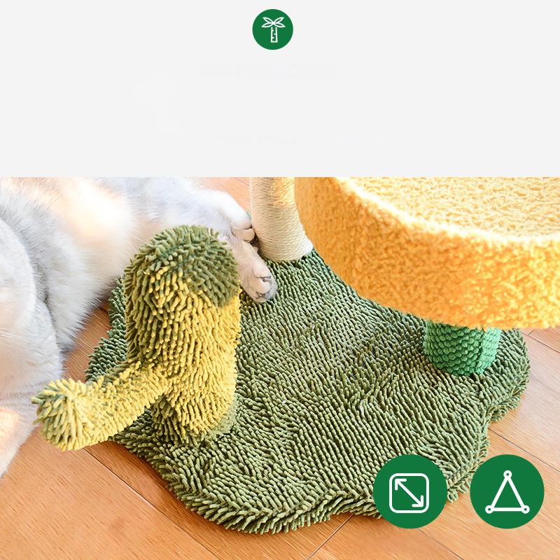 Cat climbing frame, cat bed, integrated cat jumping platform, cat tree, sisal cat scratching post, cat scratching board, cat toy