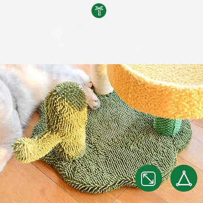 Cat climbing frame, cat bed, integrated cat jumping platform, cat tree, sisal cat scratching post, cat scratching board, cat toy