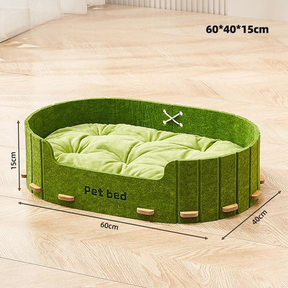 Cat climbing frame, cat bed, integrated space capsule, small household cat frame that does not occupy space