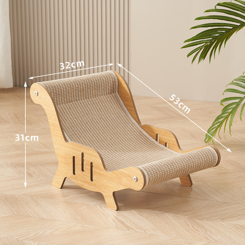 Sisal jute cat scratching board, no dandruff cat sofa recliner
