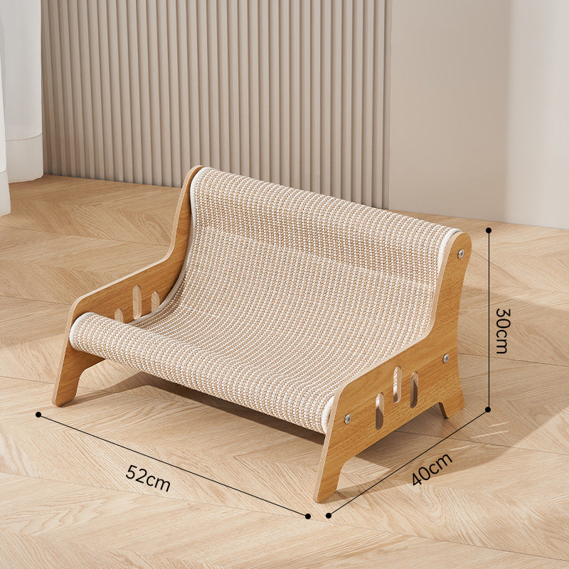 Sisal jute cat scratching board, no dandruff cat sofa recliner