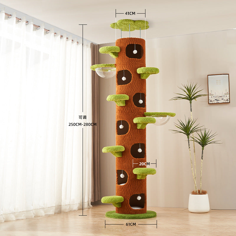 Cat climbing column cat climbing frame cat climbing column multi-layer for big cats