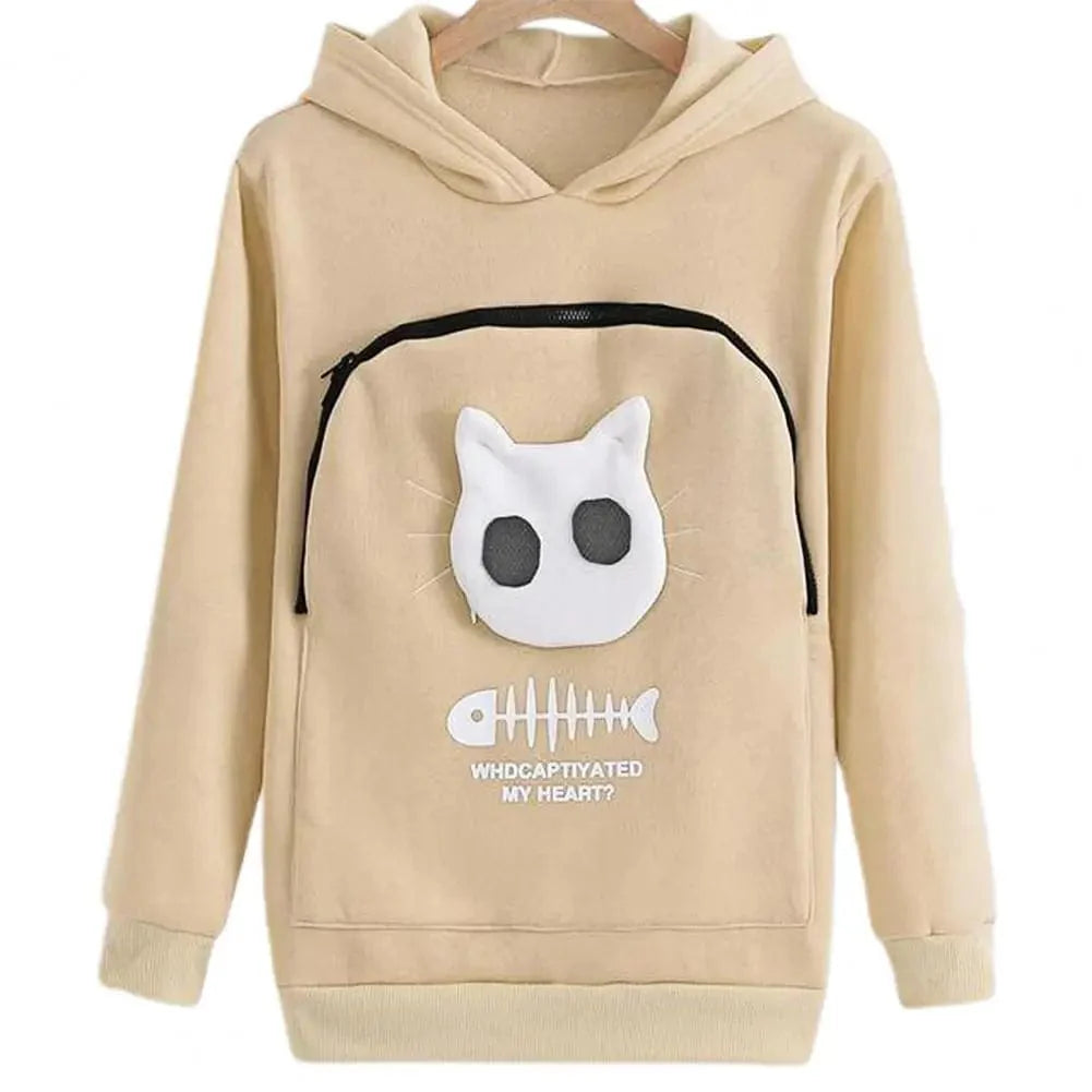 Cat Lovers Hoodie Kangaroo Pullover