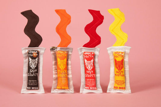 Asian Sauce Packet Cat Toy